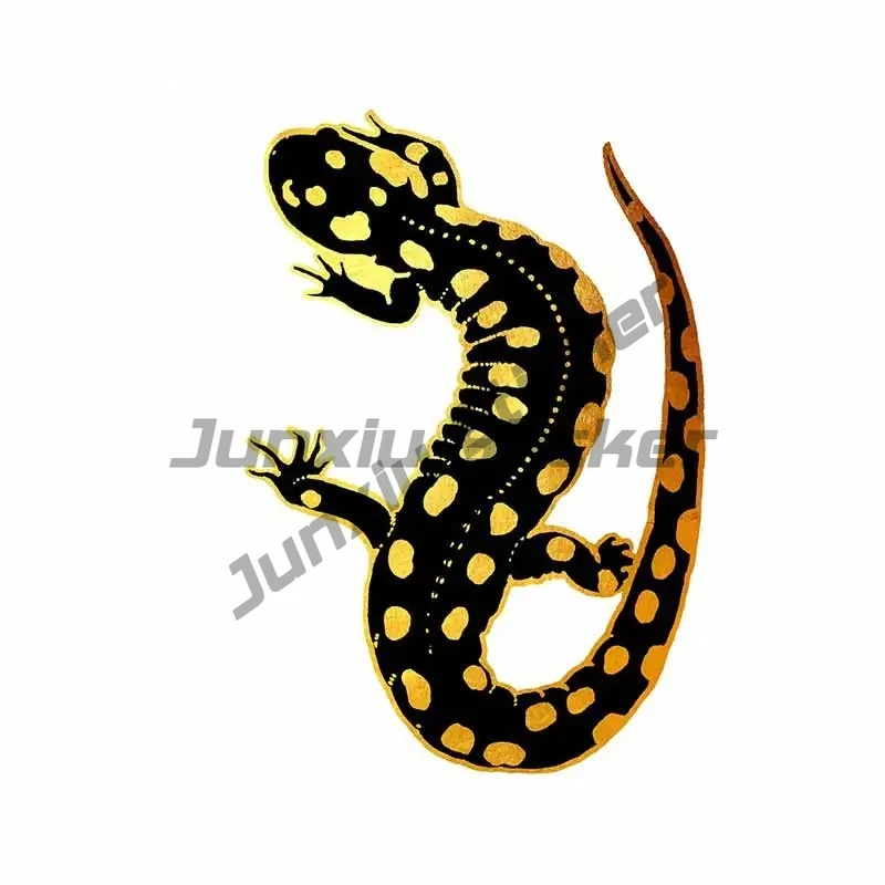 

For Black Golden Salamander Personality Car Stickers Bumper Cartoon Decal Refrigerator Vinyl Car Wrap