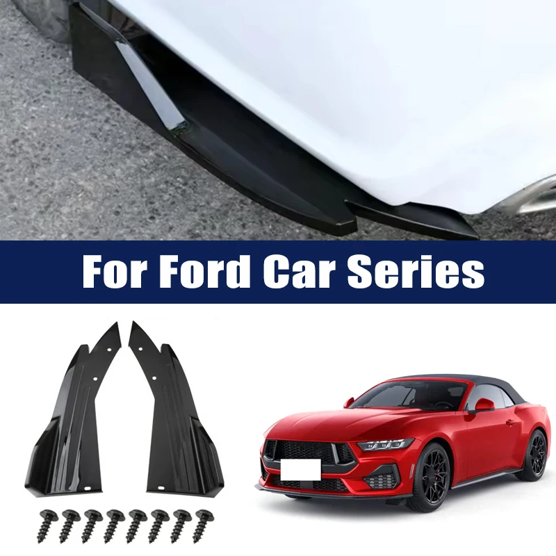 

Rear Bumper Lip Diffuser Splitter Canard Protector Front Spoiler Body Kit For Focus Fiesta Mustang Escape Explorer Edge F150