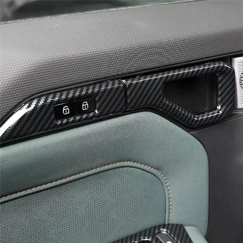 بقوة مقبض باب السيارة السلطانية الإطار ديكور غطاء لوحة لشيري جيتور ترافيلر 2023 2024 تعديل إكسسوارات قطع غيار