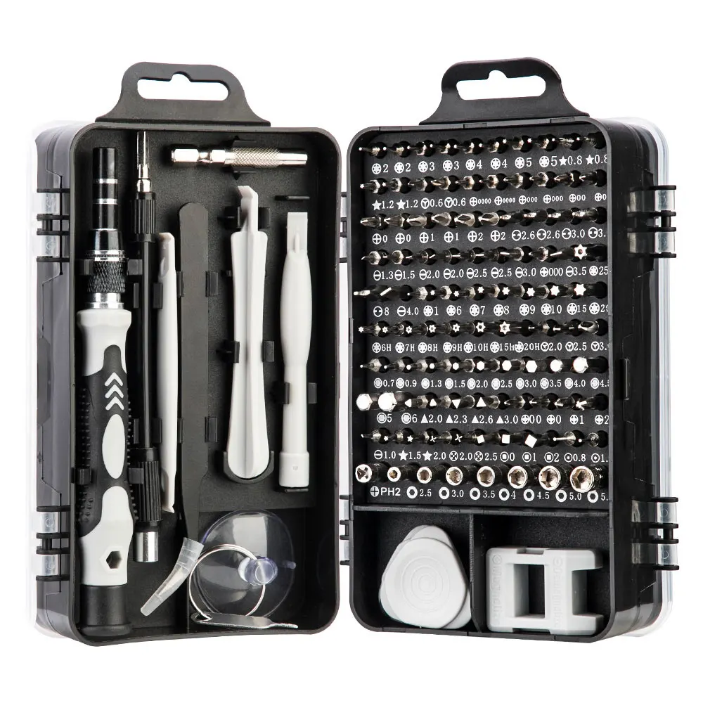 

Krachtige 112/115 in 1 Magnetics Precision Screwdriver Set Repair Tool Set Kits Hand Tools