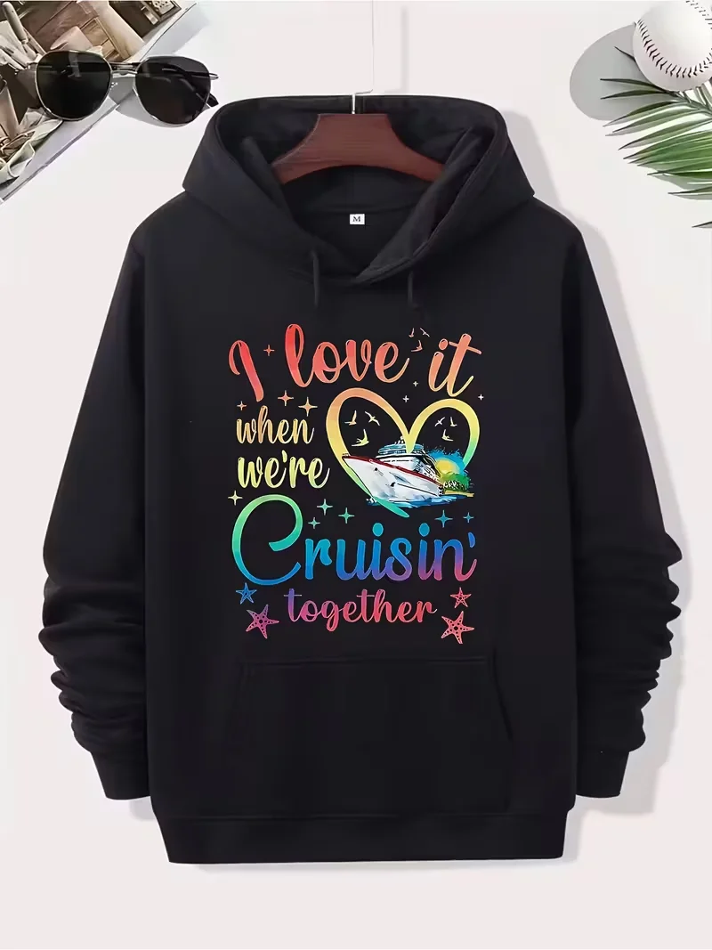 

1 шт. свитер с капюшоном для мужчин - повседневный пуловер, свободная посадка, зимняя теплая толстовка для холодной погоды, свитер с капюшоном, распродажа