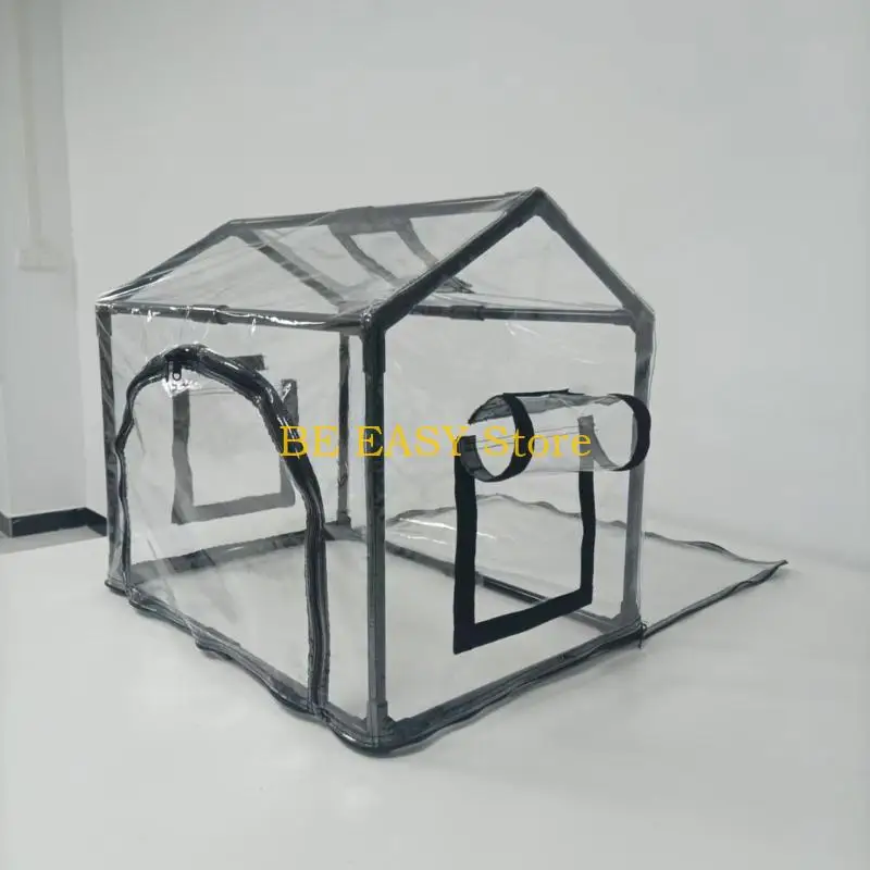E28F Premium PVC bacterium Observation Chamber With Optional Base For Clean Growing Experience