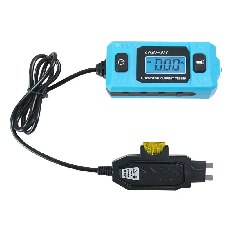 Stable Car Leakage Electricity Detective Vehicle Detector Tester Battery Dark Current Micro Front Searchlight LCD00