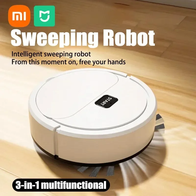 Xiaomi MIJIA 3 In 1 Fully Automatic Sweeping Robot Sweep Vacuum Cleaner Mopping The Floor Home Use Lazybones Intelligent Sweeper