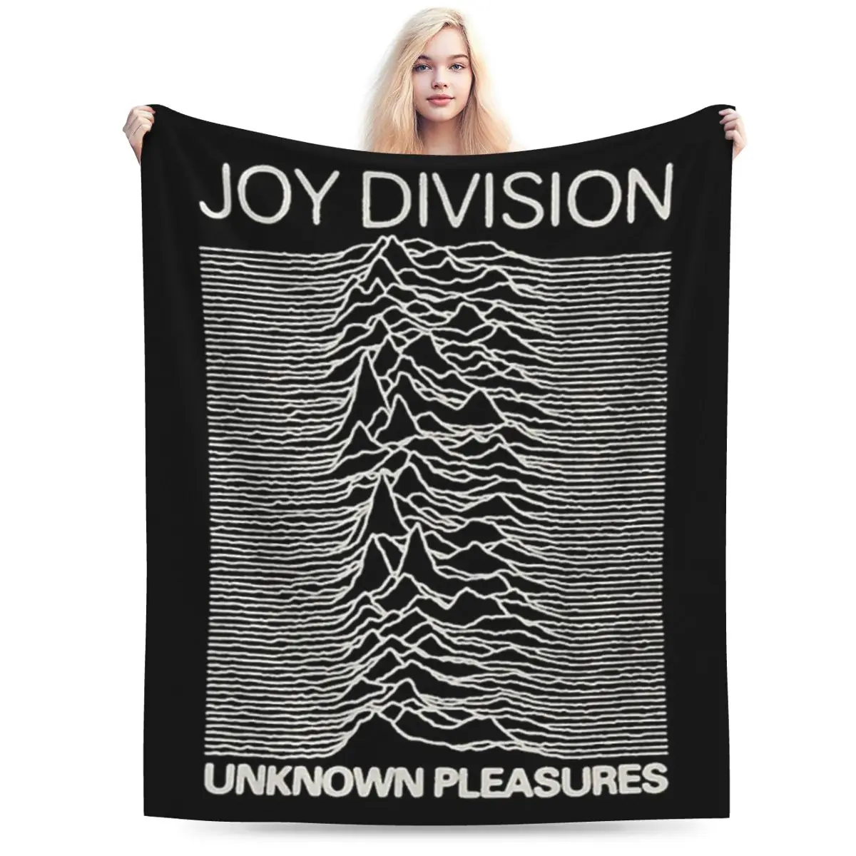 

Joy Division Unknown Pleasures Blanket Soft Warm Flannel Throw Blanket Cover for Bed Living room Picnic Travel Home Sofa