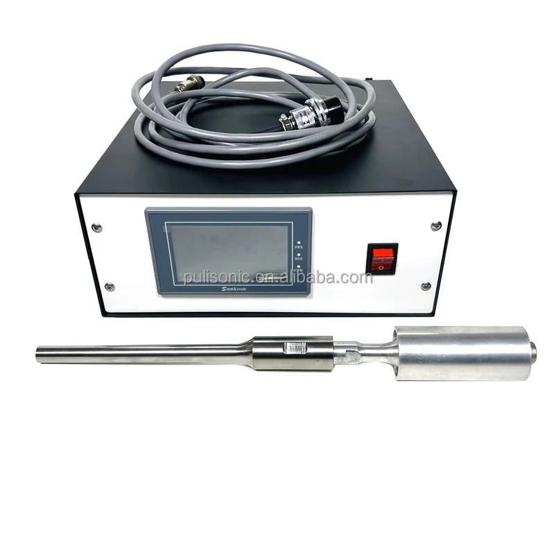 100-1000ml Small Diameter Chemical Reactor Use Lab Experimental Device Ultrasonic Probe Sonicator