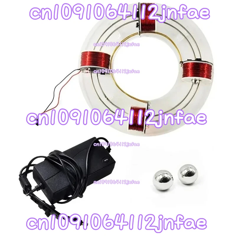 

Циклотронное электромагнитное кольцо, набор для научных экспериментов, высокотехнологичная модель физики, обучающий инструмент, самодельная игрушка для обучения науке