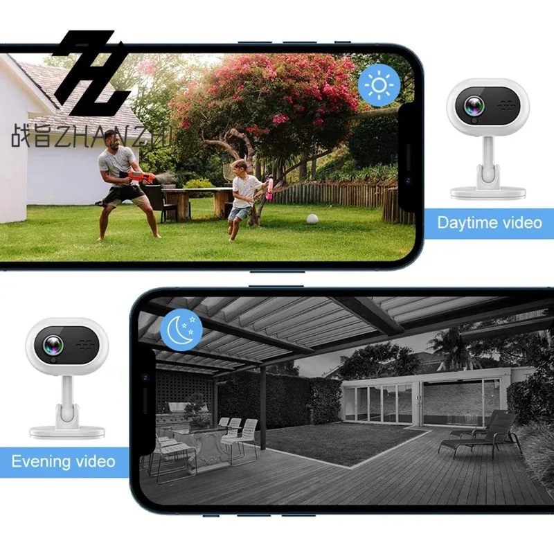 1Set A4 1080P Smart Mini Wifi IP Camera Indoor Wireless Cam Security Home CCTV Surveillance Cam +Auto Tracking On Iwfcam App