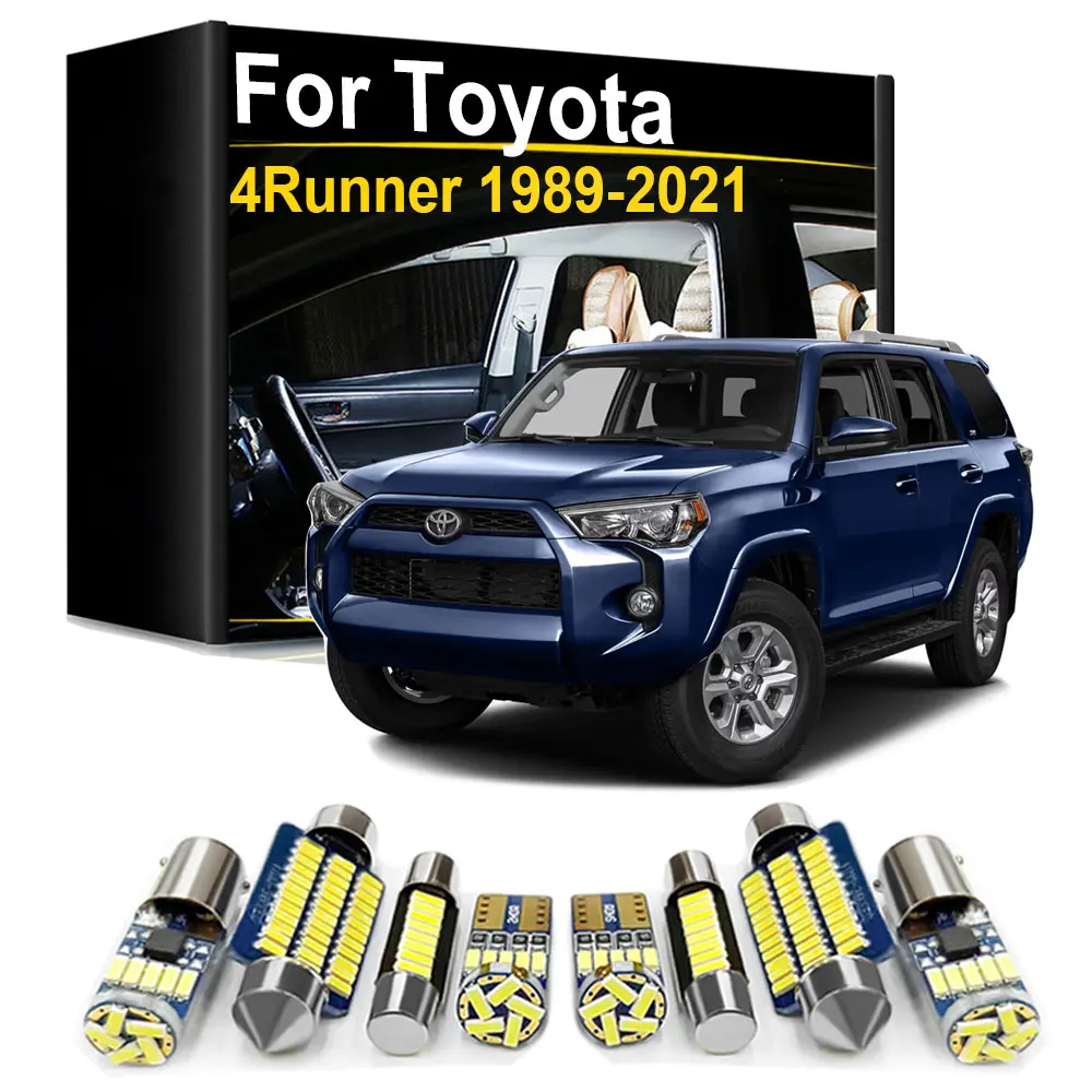 Innen-LED-Beleuchtungsset für Toyota 4Runner 2 3 4 5 1989 2001 2003 2006 2011 2012 2017 2018 2019 2020 2021 Canbus