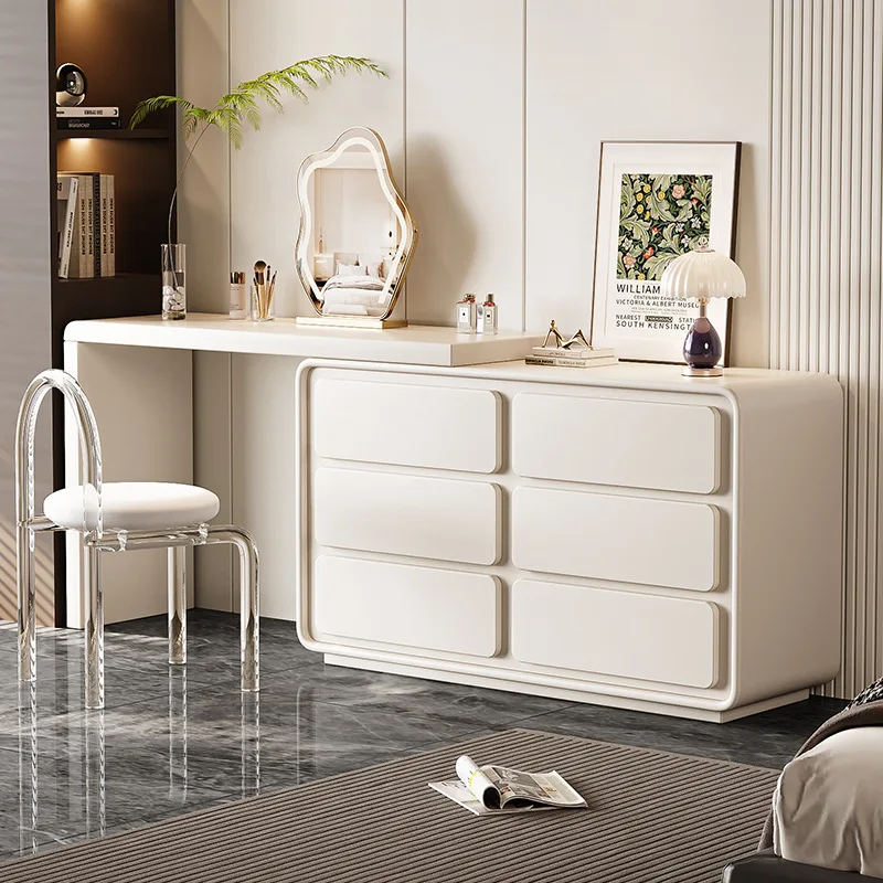 chest, makeup table, small apartment, multi-functional chest, desk, computer table, integrated cabinet