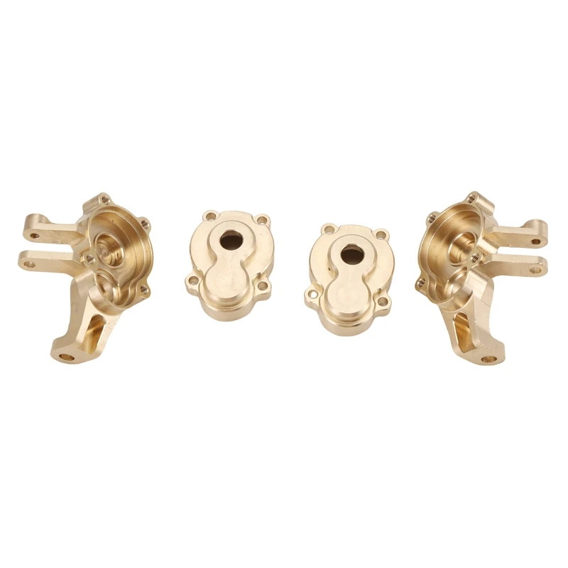 RC Car Upgrade Brass Front Steering Cup Kit For MJX H8H 1/10 YK4102 YK4103 YK4104 YK4106 YK4082 RC Car Upgrade Part