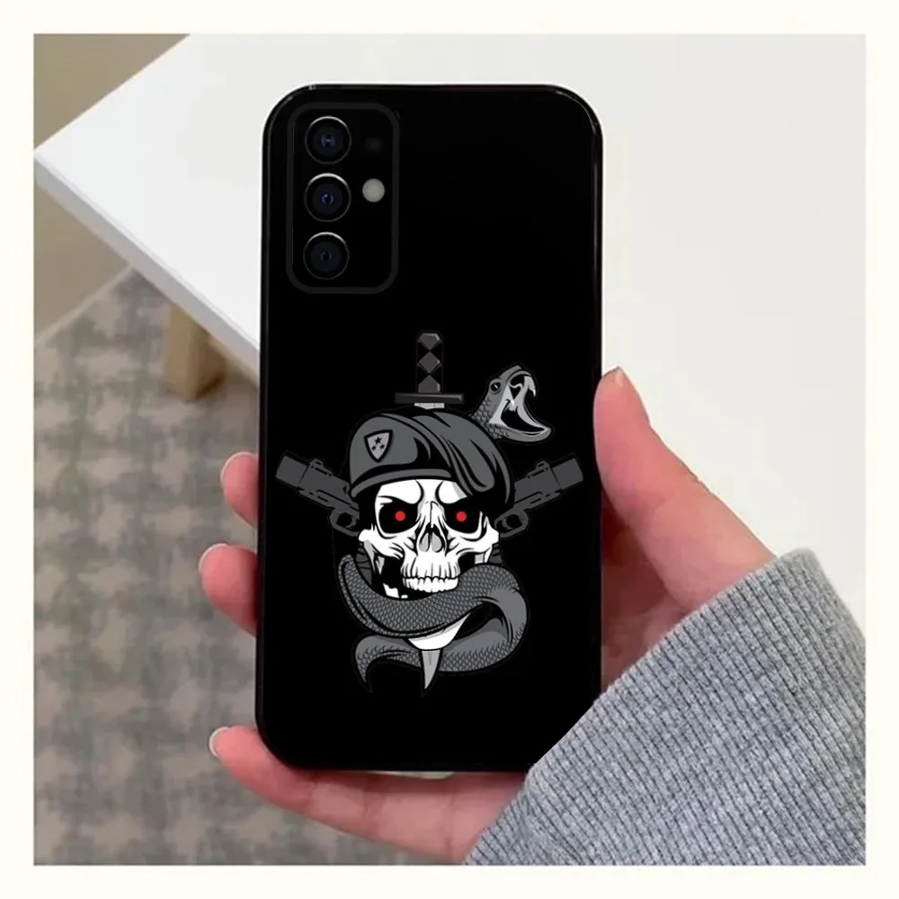 C-COD Call Of D-Duty G-Ghost Phone Case For Samsung S24,S21,S22,S23,S30,Ultra,S20,Plus,Fe,Lite,Note,10,9,5G Black Soft Cover