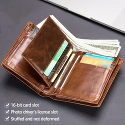 WESTAL Engrave Purse for Men Genuine Leather Wallets Male Clutch Wallet for Cards Cardholder Coin Purses Leather Wallet Man 7333