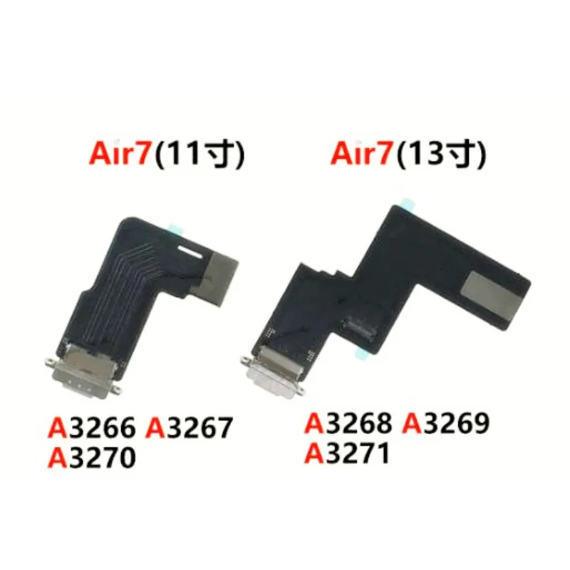Repair For iPad Air 7，M3 2025 11'' 13'' inch A3266 A3270 A3268 A3271 Charging Port Dock Connector Flex Cable USB Charger Plug