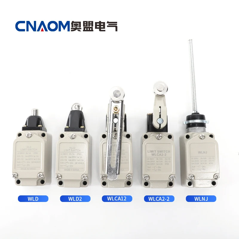 

WLCL Limit Switch Adjustable Rotary Roller Lever WLCA12-2-Q WLNJ WLMD202 WLCA2-2 WLCA32-41 Momentary 380V 10A Travel Switch