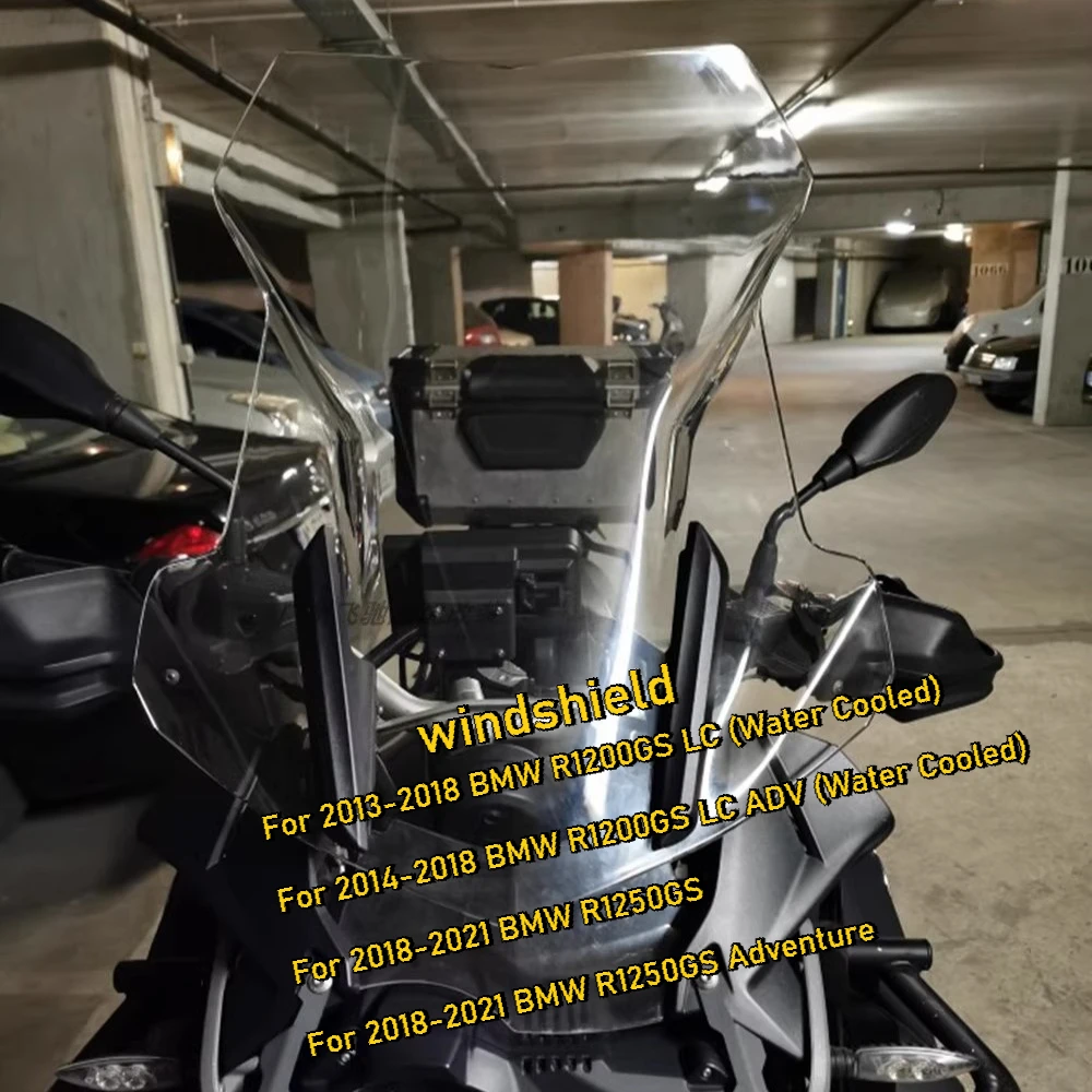 

WindScreen for BMW R1200GS 1250GS LC Adventure Windshield for BMW GS 1200 1250 LC ADV Windscreen Screen Protector