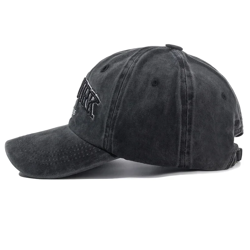 2025 New York Washed Cotton Cap For Men Women Gorras Snapback Caps Baseball Caps Sun protection Casquette Dad Hat Outdoors Cap image 5