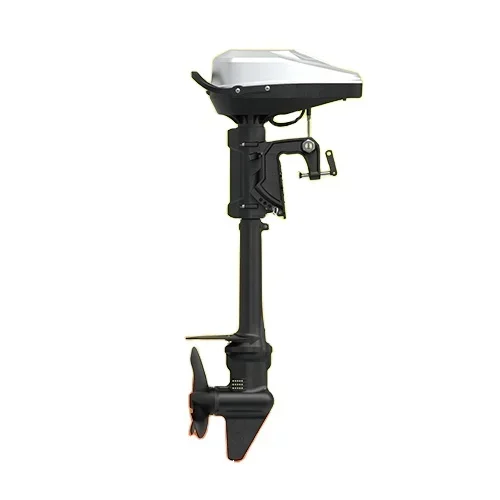 50733-67_B Haswing Transom Mount Electric Trolling Motor 8HP/Brushless Motor with Gear Box