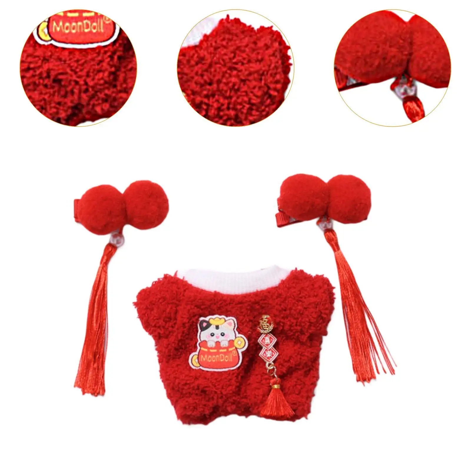 Boneca de pelúcia bodysuit moda mini traje acessório diy moda bonecas macacão roupas boneca figura de pelúcia macacão para 6.69''bonecas