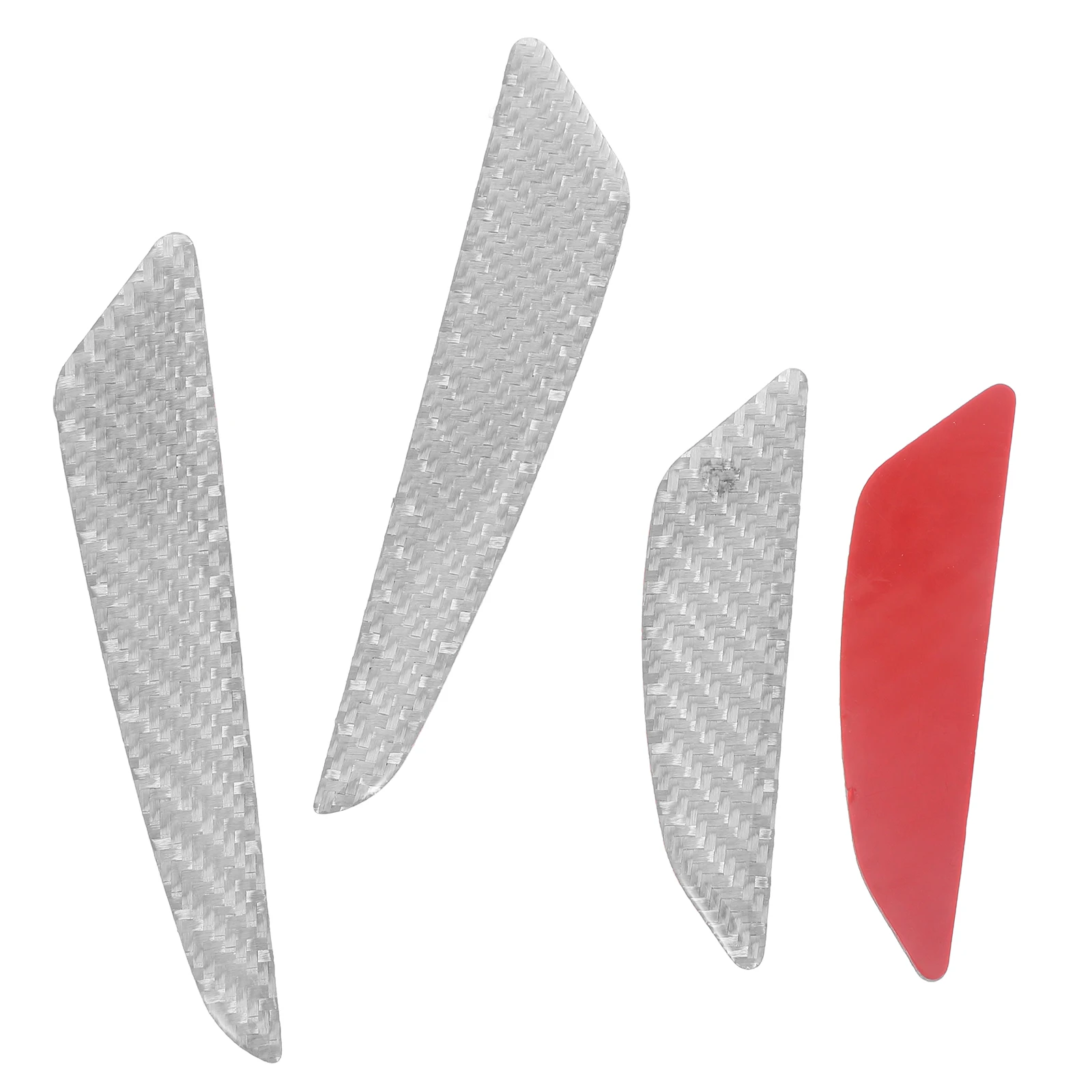 

4pcs Black Car Anti-collision Strips Door Edge Guard Protective Rubber Bumper Trim Universal Accessories Scratch Resistant Door