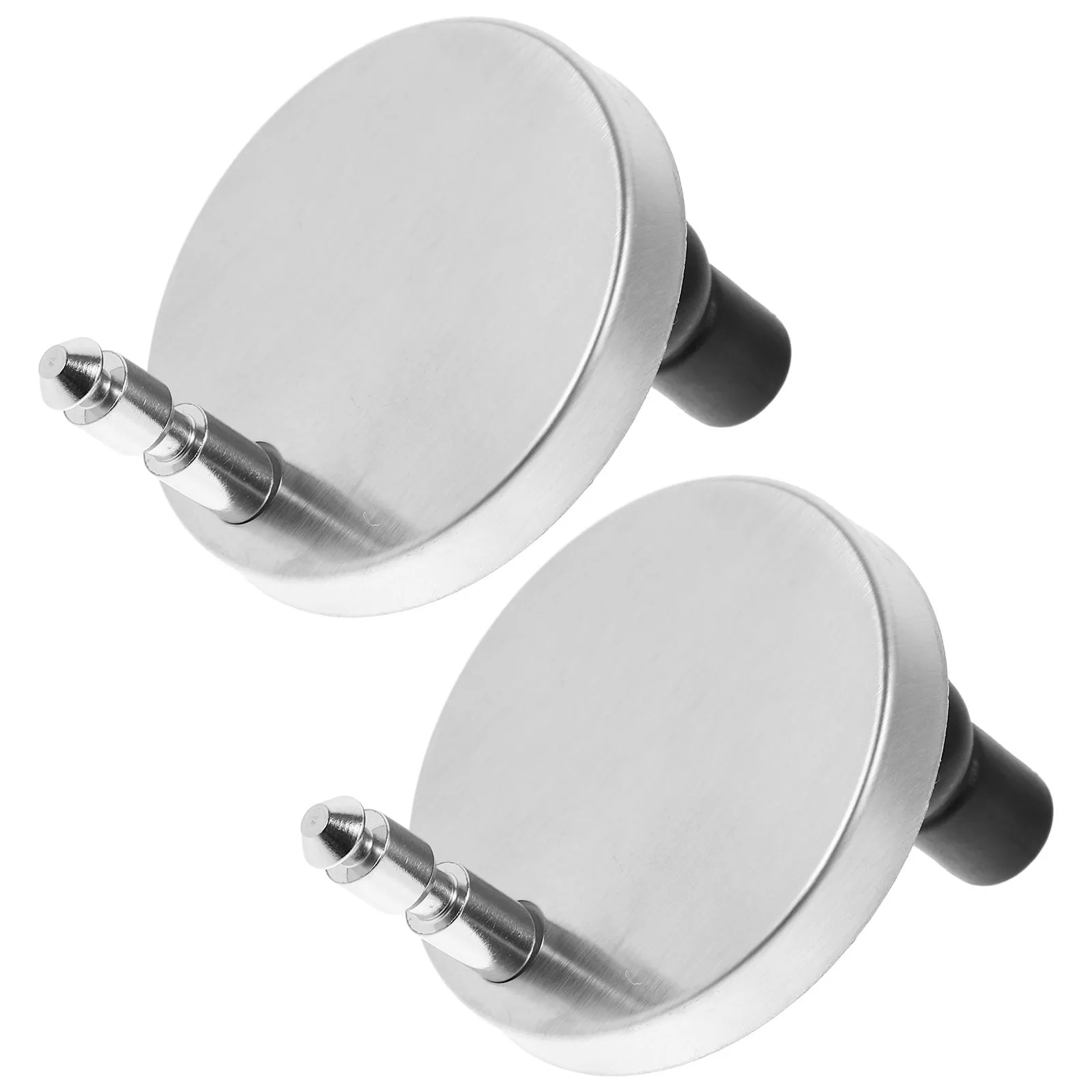 

2 Sets Stainless Steel Toilet Seat Screws Replacement Universal Fixing Bolts Hinge Caps for Lid Seat Accessories