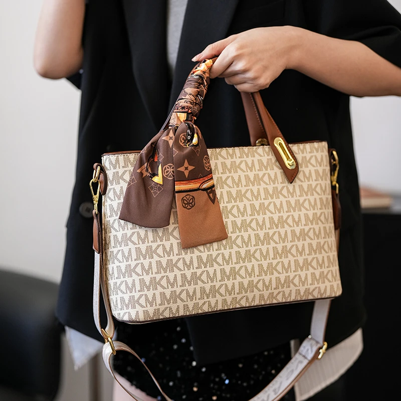 

Luxury Brand Women's Handbag With Genuine Leather, Crossbody Bag Shoulder Option Elegant By Famous Designer