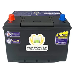 80D26 Car LiFePO4 Battery 12.8V 80AH CCA 1300A With BMS Protection Lithium Iron Batteries Car Battery