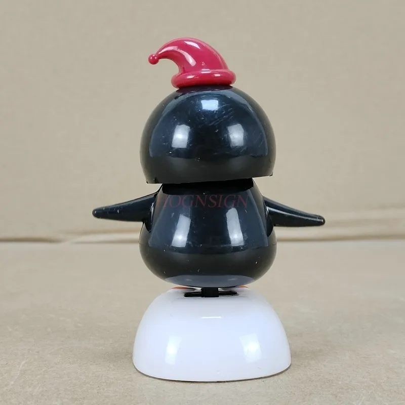 Penguin Swing Pieces Solar Doll Direct Sales Large Congyou Car Interior Ornaments Unisex Plastic Electronic 2021