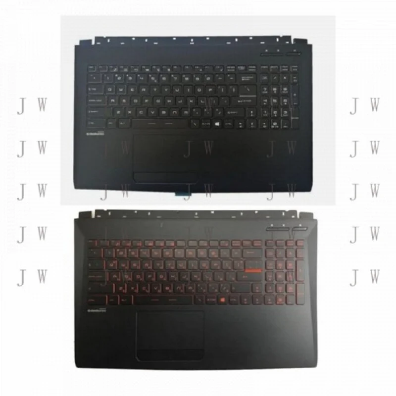 DDJ  for MSI GL62 GP62 MS-16J4 16J9 Upper Case Palmrest With Keyboard Backlight | Black | Unit