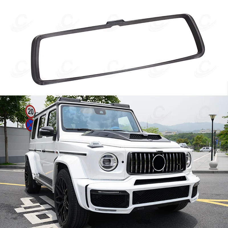 

Babus Style Carbon Fiber Front Grille W464 G63 Facelift Upgrade to B900 Car Grille Frame For B700 B800 B900