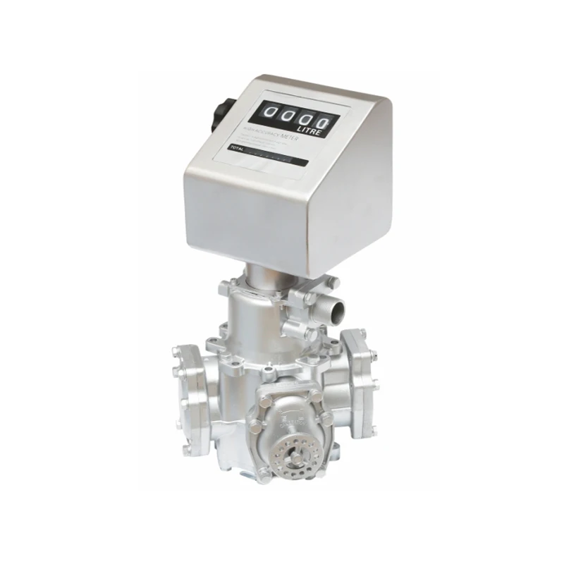 Tatsuno Bennett High Quality Aluminum Mechanical Piston Flow Meter for Oil with 10-80L/min Flow Rate OEM Customization Supported