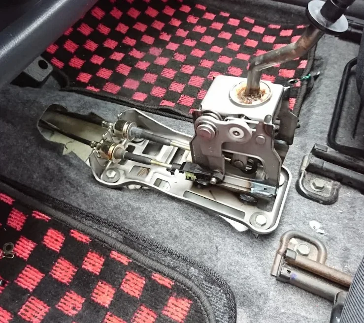 Manual transmission short shifter for Suzuki Beidou quick shifts
