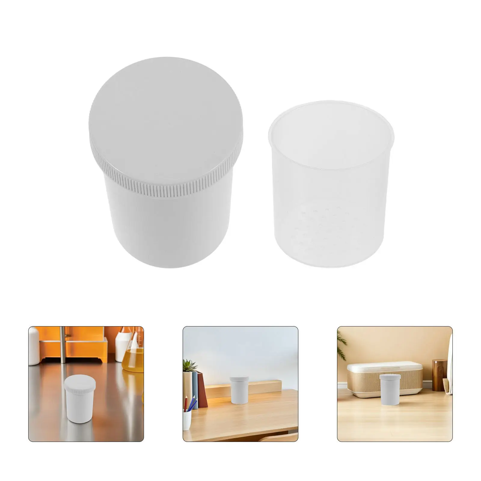 Portable Hearing Aid Drying Box For Hearing Care Professional Dehumidifier Perforated Layer Moisture