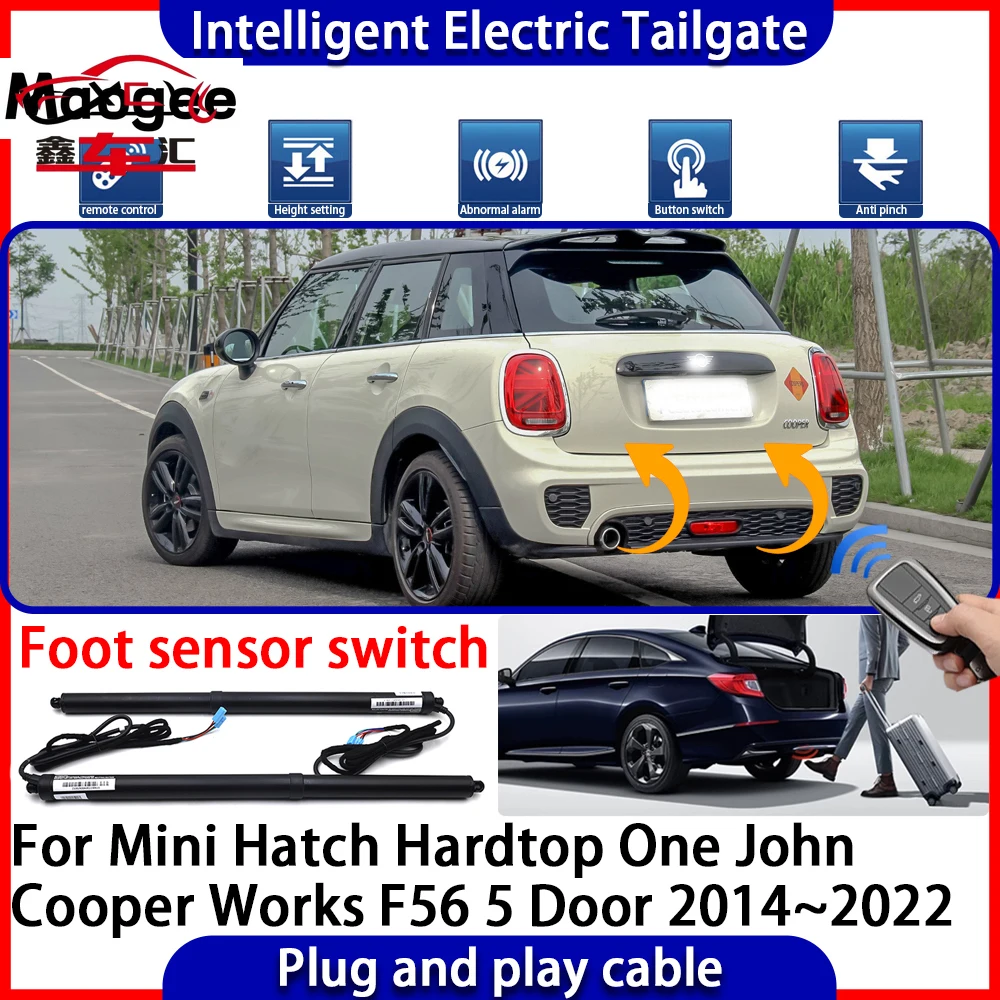 Kit de elevación de maletero eléctrico inteligente para Mini Cooper Hardtop One John Cooper Works F56 5 puertas 2014~2022