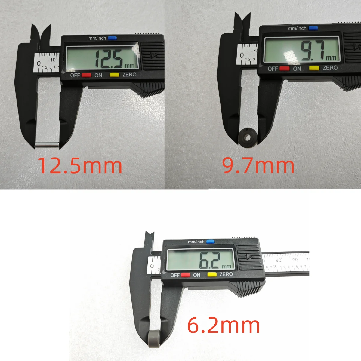 Accessoires de brosse de sol pour aspirateur Dreame V8/V9/V9B/V10 – Ensembles de roues avant et arrière noirs (en option)