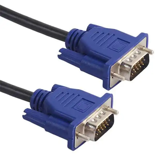 VGA CABLE 15 PINOUTS MALE/MALE 1.5 METERS