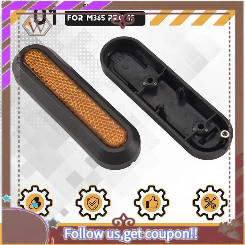 A57E-Reflective Wheel Hub Cover For Xiaomi M365 Pro 2 Electric Scooter For M365 1S M365 Pro Protect Shell Skateboard Parts