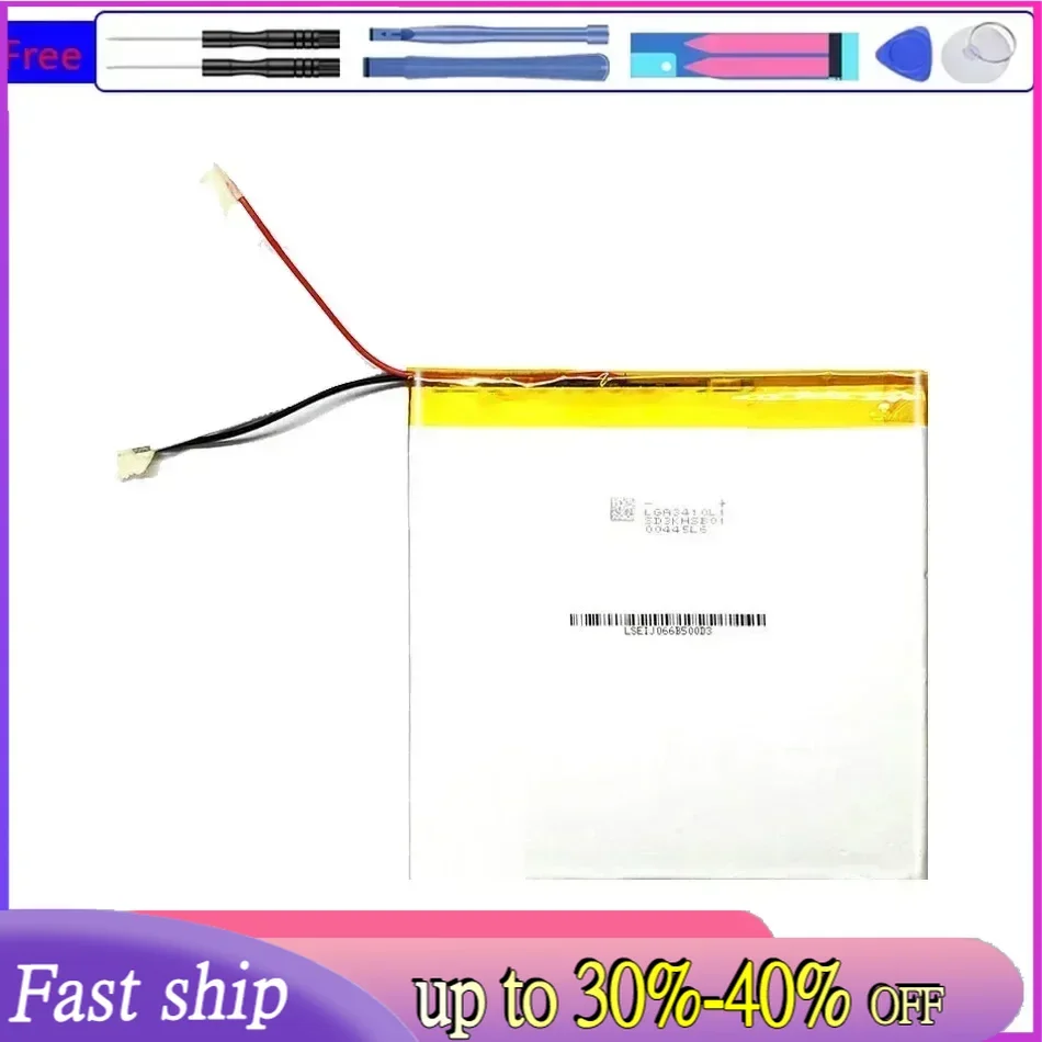 Replacement Battery (3Line) 6000Mah For Teclast A80H A80HD A80S A80se X80H X80HD X80 Plus &Pro &Power Tablet