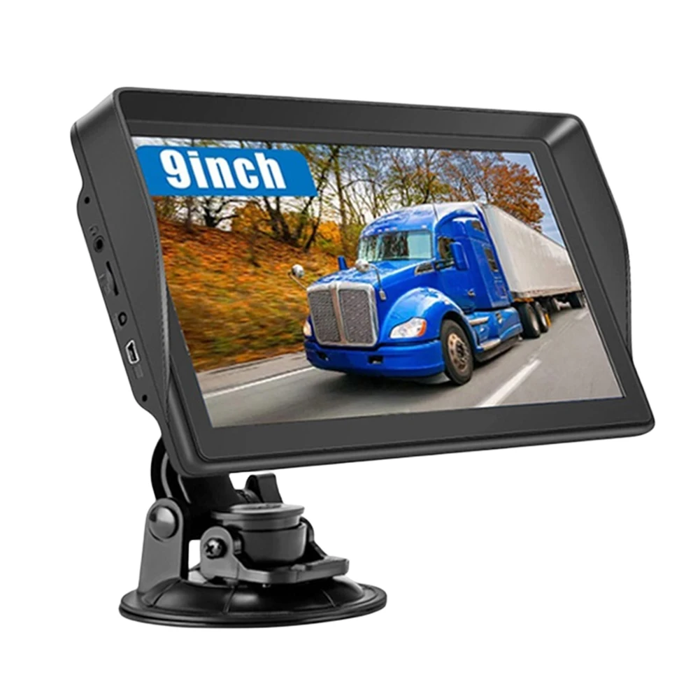 سيارة لتحديد المواقع والملاحة FM الارسال المحمولة الملاح المدمج في المتكلم 256MB + 8G تذكير صوتي HD شاشة تعمل باللمس USB صغير TF