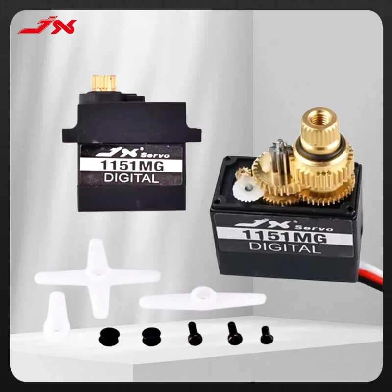 

JX Servo PDI-1151MG 3.6KG Mini 6V Waterproof Digital Core Servo For RC Helicopter Car Robot Boat