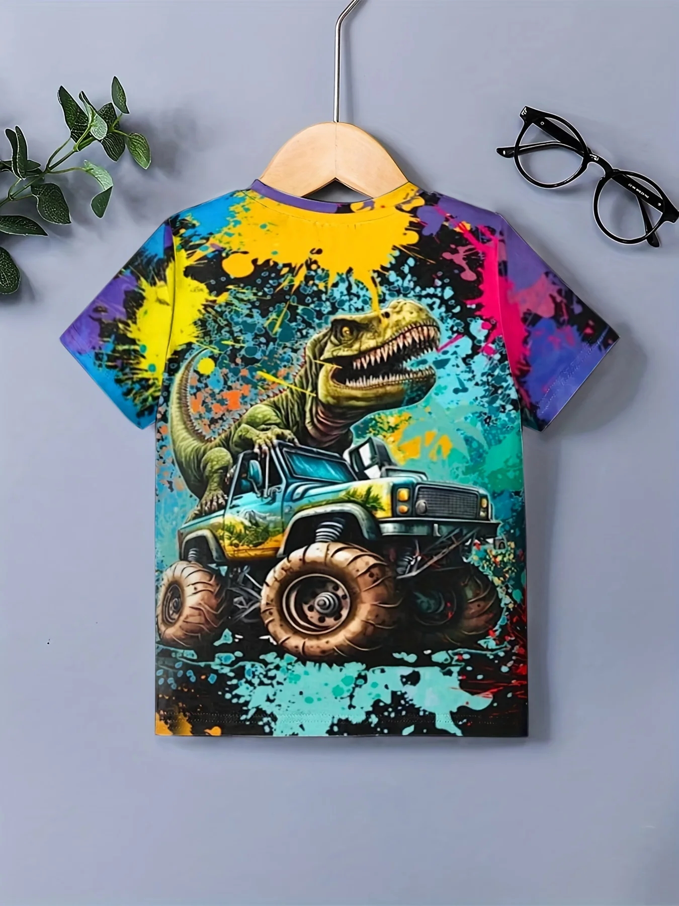 3D Printed Cartoon Color  Funny Graphic T shirt Casual SlightlyT Shirt Summer  Funny Animal T Shirt Kids FunnyFashion Top T Shir