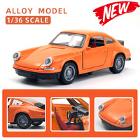1:36 Children's Car Model Toy Alloy Vintage Classic Car Model Car Decoration Pull-Back Boy Car Model Gift