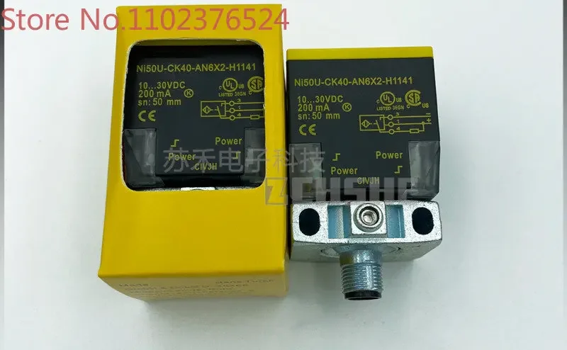 

BC Inductive Proximity Switch NI50U-CK40-AN6X2-H1141 DC Three Wire NPN Normally Open Sensor