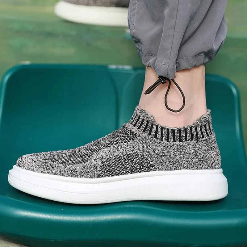 

Running Shoes Men 2025 Autumn Mesh Flat Outdoor Breathable Lightweight Anti Slip Wear-Resistant Walking Unisex Board Shoes