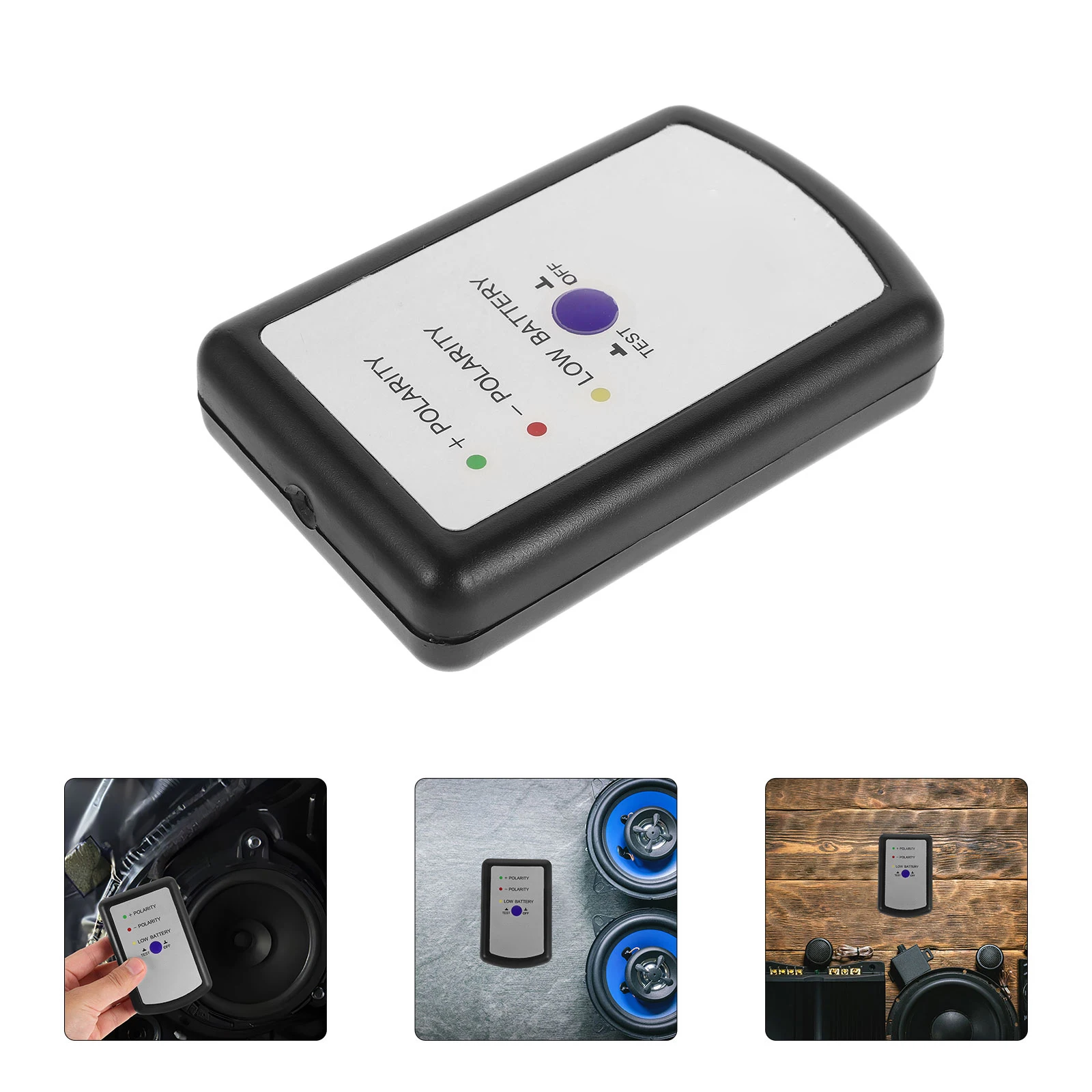 Testeur de polarité de haut-parleur, Test du système Audio, phasemètre, testeur de klaxon de voiture, réparation d'indicateur de Phase de haut-parleur automatique