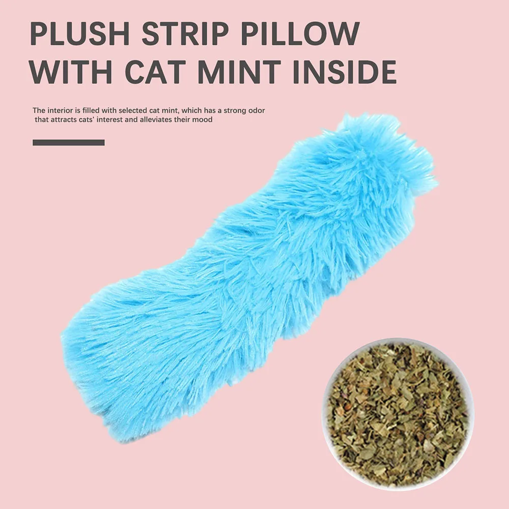 Soft Plush Catnip Toys For Cat Multipurpose Bite Resistant Cat Toy For Indoor Outdoor