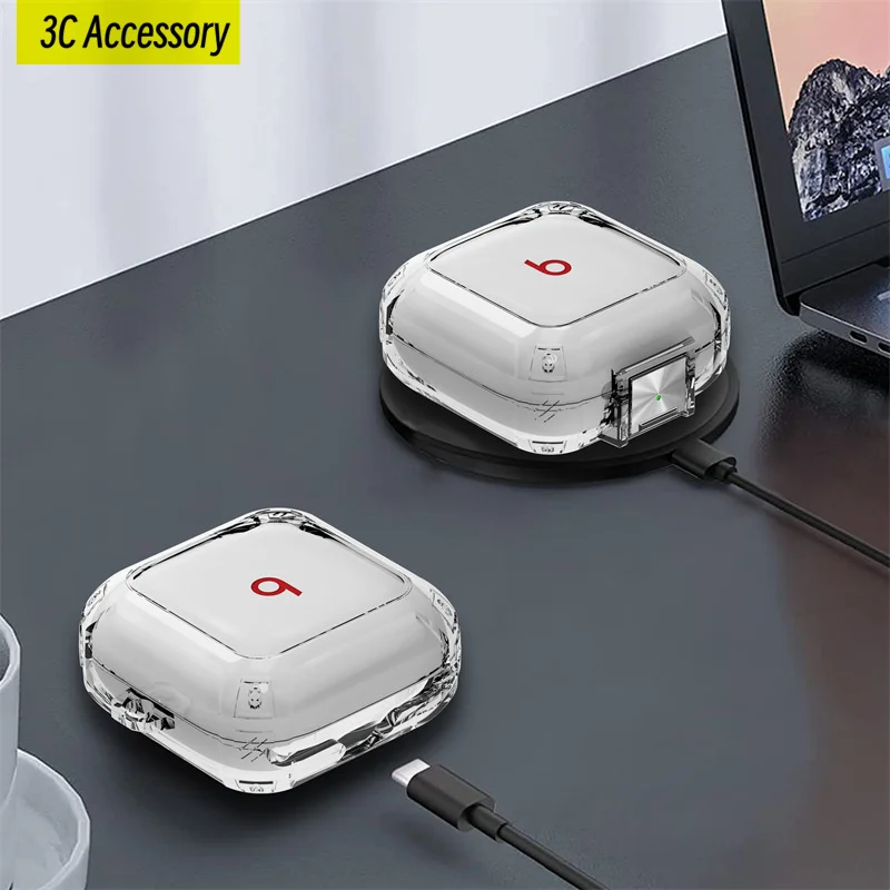Earphone Switch Case for beats fit pro case cover Silicone Protective Case Buckle Soft TPU Case for Beats Fit Pro 2021 earbuds