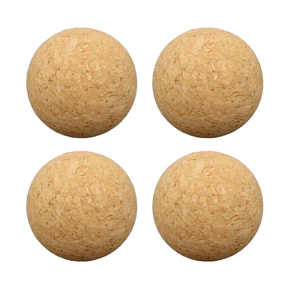 

4Pcs Wooden -Foot Table Football 36Mm Diameter Balls for Standard Foosball Table Fun Interactive Soccer Game