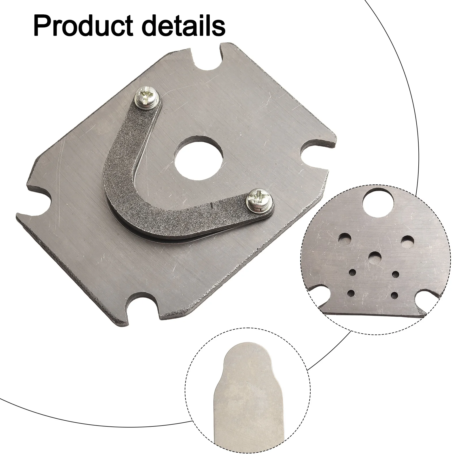 Compressor Valve Plate Cylinder Head Hardware High Performance High-quality Metal Strict Quality Control Air Pump Repair