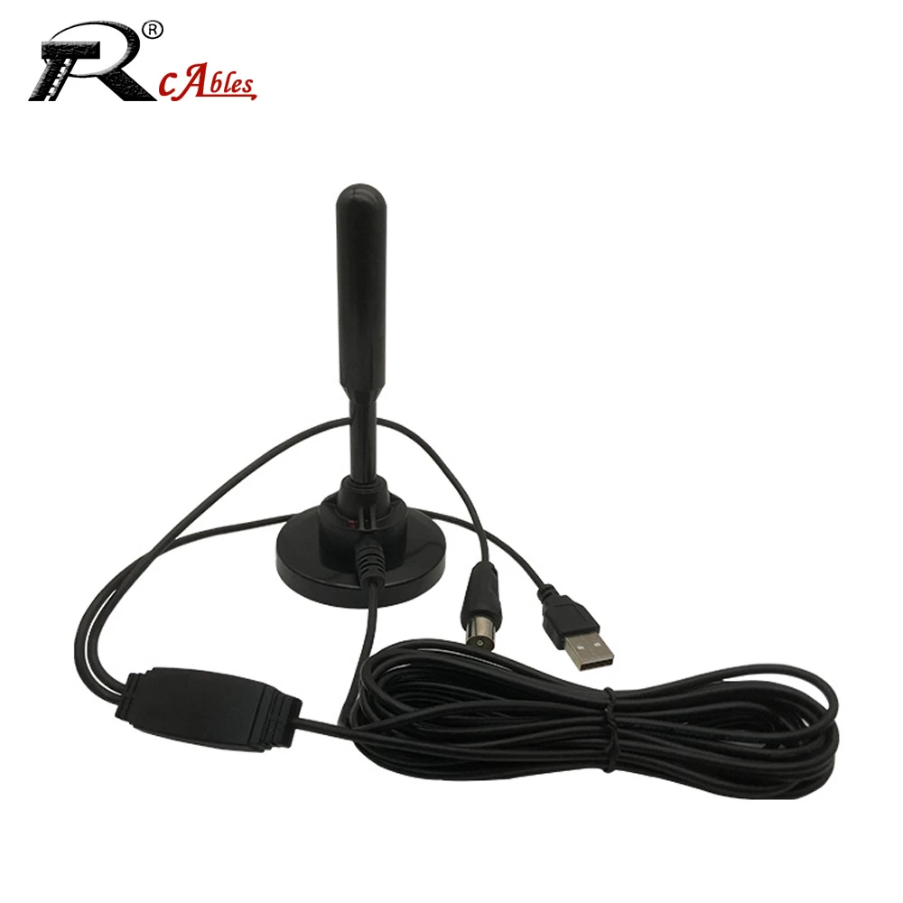 

1PC DTMB Terrestrial Wave Large Suction Cup High Gain 20DB HDTV HD 1080P Indoor Digital TV Antenna